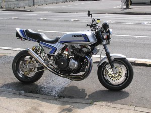 CB750/900/1100F用 チタン手曲マフラー | オートマジック